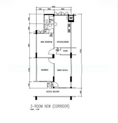 Blk 107 Yishun Ring Road (Yishun), HDB 3 Rooms #602828091